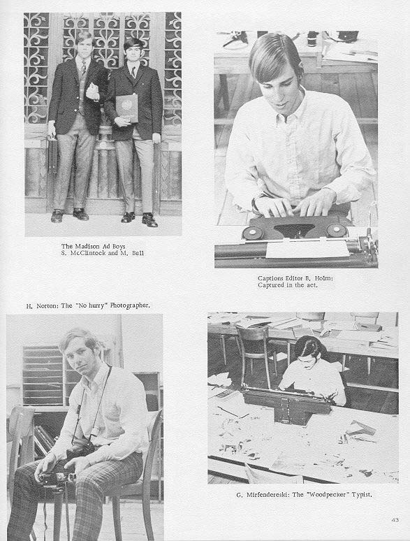 Villa Saint Jean International School  1970 Yearbook Le Chamois Activities p43